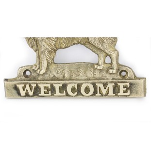 Golden Retriever welcome plakietka Art-Dog